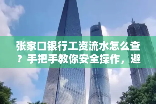 张家口银行工资流水怎么查？手把手教你安全操作，避开这些坑！