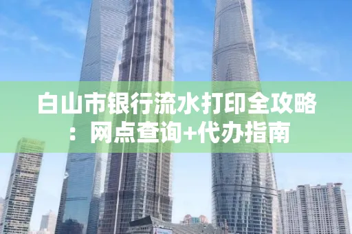 白山市银行流水打印全攻略：网点查询+代办指南