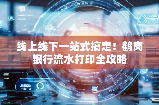 线上线下一站式搞定！鹤岗银行流水打印全攻略