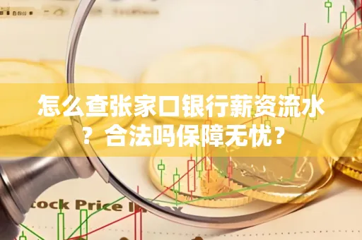 怎么查张家口银行薪资流水？合法吗保障无忧？