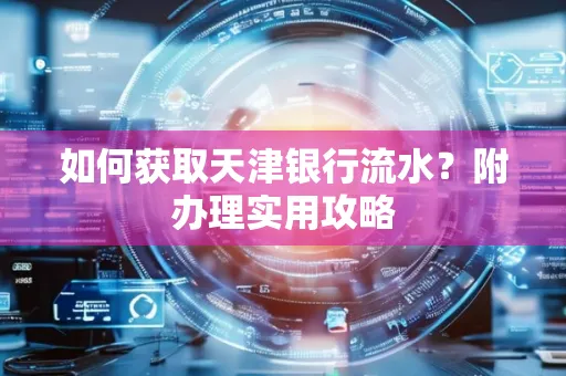 如何获取天津银行流水？附办理实用攻略