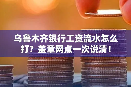 乌鲁木齐银行工资流水怎么打？盖章网点一次说清！