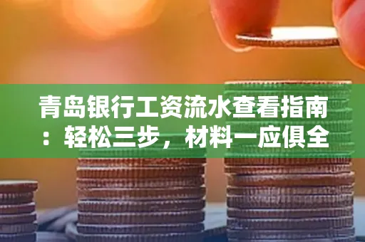 青岛银行工资流水查看指南：轻松三步，材料一应俱全