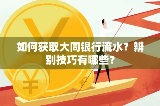 如何获取大同银行流水？辨别技巧有哪些？