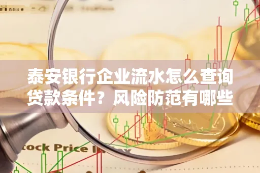 泰安银行企业流水怎么查询贷款条件？风险防范有哪些技巧？