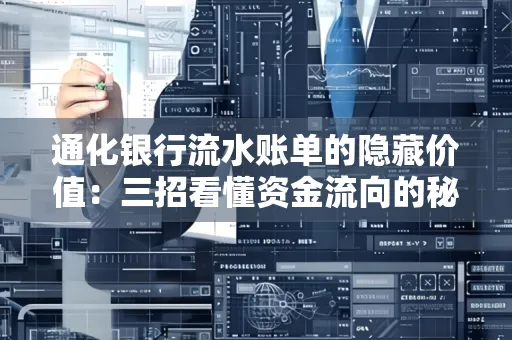 通化银行流水账单的隐藏价值：三招看懂资金流向的秘密