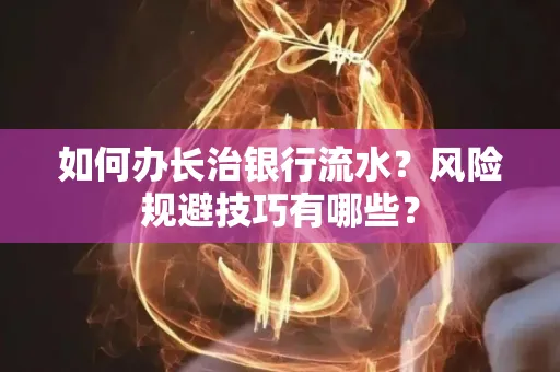 如何办长治银行流水？风险规避技巧有哪些？