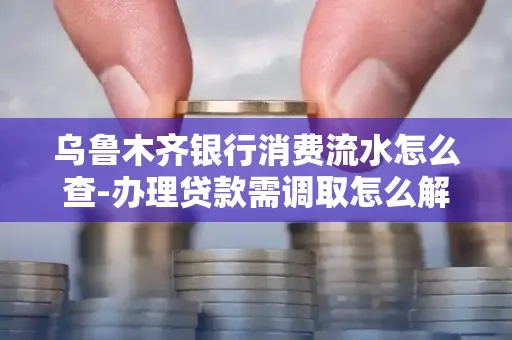 乌鲁木齐银行消费流水怎么查-办理贷款需调取怎么解决？